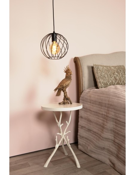 Lucide DANZA Suspension Diam. 25 cm 1xE27 Noir | Deko Light