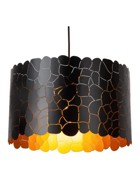 Lucide ALMELO Suspension Diam. 40 cm 1xE27 Noir | Deko Light