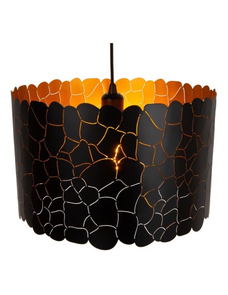 Lucide ALMELO Suspension Diam. 40 cm 1xE27 Noir | Deko Light