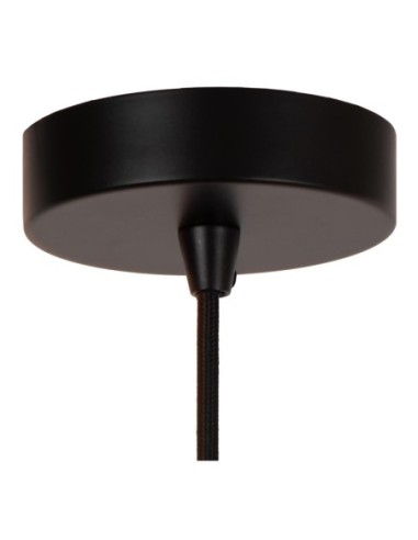 Lucide ALMELO Suspension Diam. 40 cm 1xE27 Noir | Deko Light
