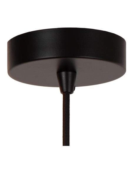 Lucide ALMELO Suspension Diam. 40 cm 1xE27 Noir | Deko Light