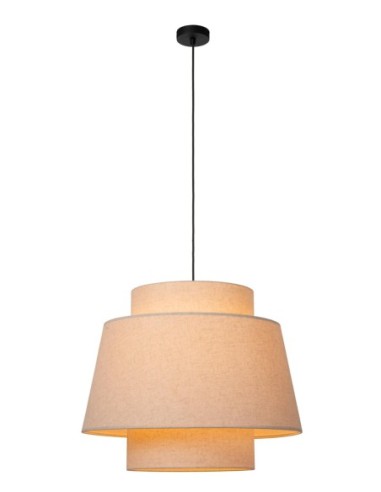 Lucide TRIBUTE Suspension Diam. 60 cm 1xE27 Creme | Deko Light