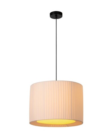 Lucide FOLD Suspension Diam. 40 cm 1xE27 Blanc | Deko Light