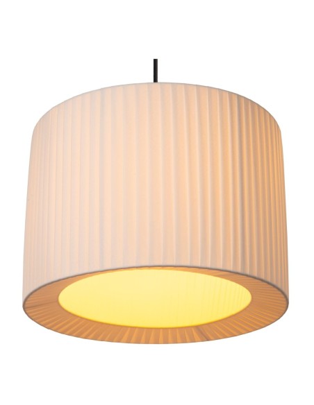 Lucide FOLD Suspension Diam. 40 cm 1xE27 Blanc | Deko Light