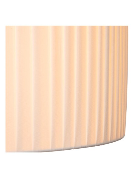 Lucide FOLD Suspension Diam. 40 cm 1xE27 Blanc | Deko Light