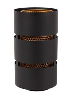 Lucide ROSAS Lampe de table Diam. 16 cm 1xE27 Noir | Deko Light 2