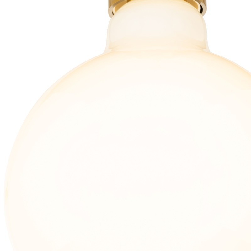 Ampoule LED E27 OPALE éclairage blanc chaud 15W 1521 lumens Ø6cm
