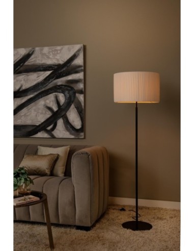 Lucide FOLD Lampadaire Diam. 45 cm 1xE27 Blanc | Deko Light