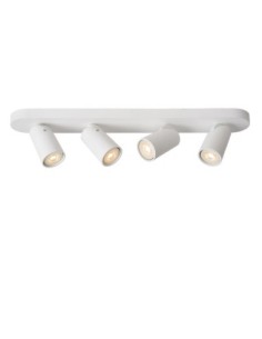 Spot plafond Led Dim to warm  4x5W 2200K/3000K blanc - Lucide -  Xyrus