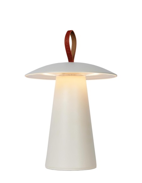 Lampe de table autonome étanche blanc Mat - Lucide - La Donna