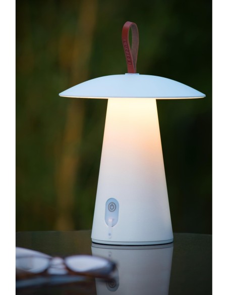 Lucide - La Donna - Lampe de table autonome étanche blanc Mat