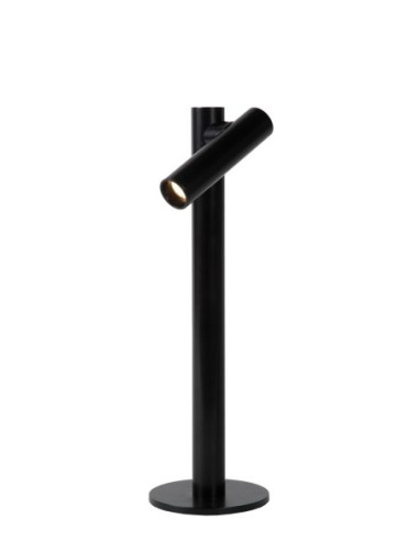 Lampe de table autonome rechargeable étanche noire - Lucide - Antrim