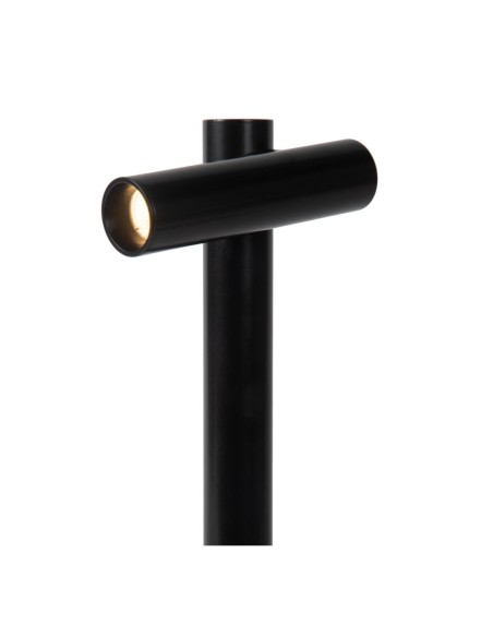 Lucide ANTRIM Lampe de table Rechargeable Int/Ext Batterie/Piles LED Dim. 1x2,2W 2700K IP54 Avec station de charge sans fil Noir