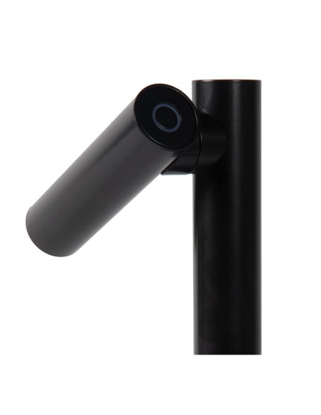 Lucide ANTRIM Lampe de table Rechargeable Int/Ext Batterie/Piles LED Dim. 1x2,2W 2700K IP54 Avec station de charge sans fil Noir