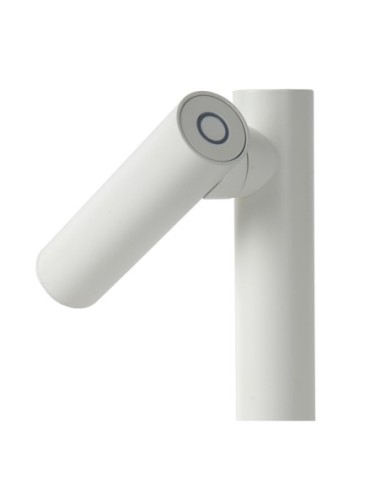 Lucide ANTRIM Lampe de table Rechargeable Int/Ext Batt/Piles LED Dim. 1x2,2W 2700K IP54 Avec station de charge sans fil Blanc |