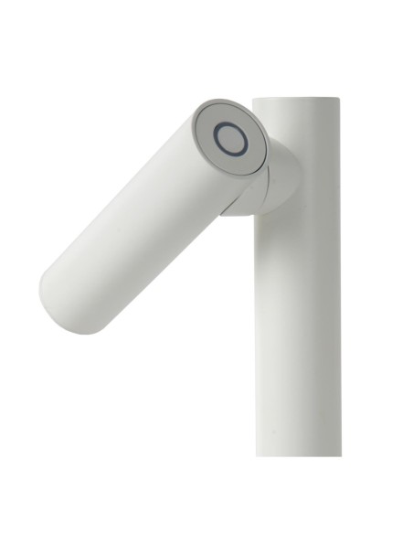 Lucide ANTRIM Lampe de table Rechargeable Int/Ext Batt/Piles LED Dim. 1x2,2W 2700K IP54 Avec station de charge sans fil Blanc |