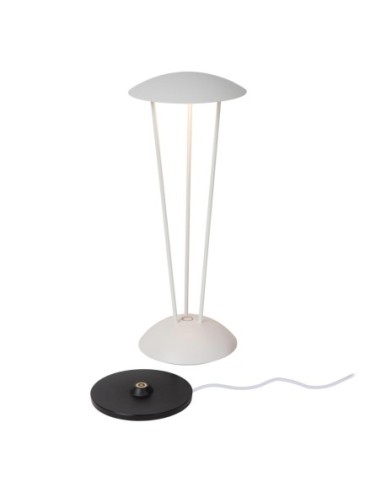 Lampe de table autonome avec station de recharge Renee de Lucide