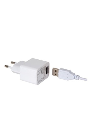 Lucide ANTRIM Lampadaire/lampe de lecture Rechargeable Int/Ext Batt/Piles 1x2,2W 2700K IP54 + station de charge sans fil Blanc |