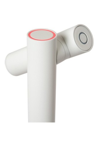 Lucide ANTRIM Lampadaire/lampe de lecture Rechargeable Int/Ext Batt/Piles 2x2,2W 2700K IP54 + station de charge sans fil Blanc |