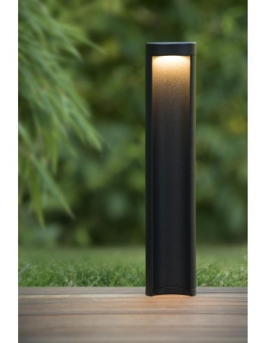 Combo  de Lucide - Potelet Led 215 lm 3000K IP54 aluminium noir 45 cm