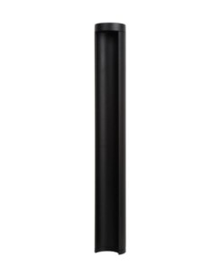 Potelet Led 300lm 3000K IP54 aluminium noir 65 cm - Lucide - Combo 2
