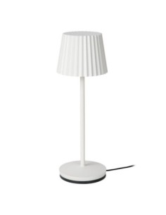 Lampe de table autonome étanche blanc Mat - Lucide - Justine 2