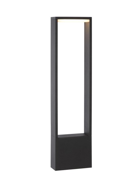 Potelet LED 300lm 3000K IP54 aluminium anthracite - Lucide - Goa