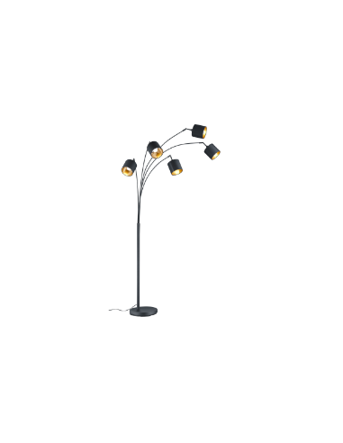 Lampadaire Led 5 lampes Tommy - Trio