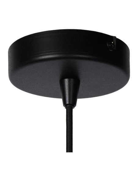 Lucide NOLAN Suspension Diam. 24 cm 1xE27 Noir | Deko Light