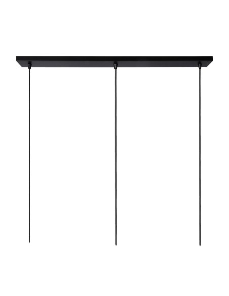 Lucide NOLAN Suspension 3xE27 Noir | Deko Light