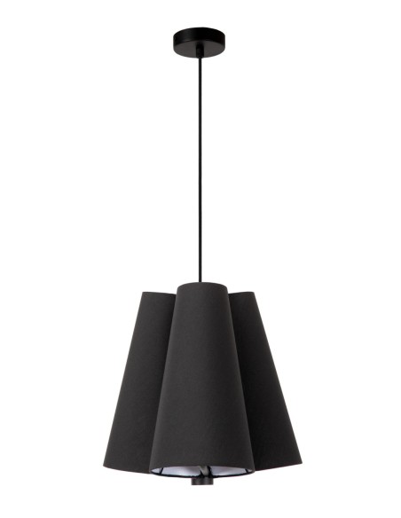 Suspension Diam. 34,3 cm 3xE27 60W  Dimmable Noir - lucide - Gregory