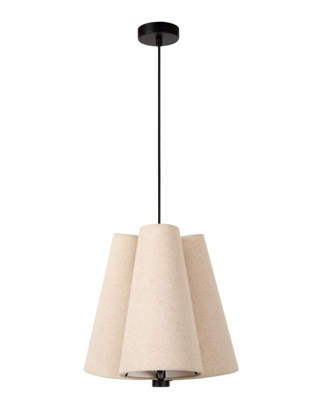 Suspension Diam. 34,3 cm 3xE27 60W Dimmable Creme - Lucide - Gregory