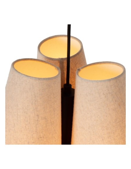 Suspension Diam. 34,3 cm 3xE27 60W Dimmable Creme - Lucide - Gregory