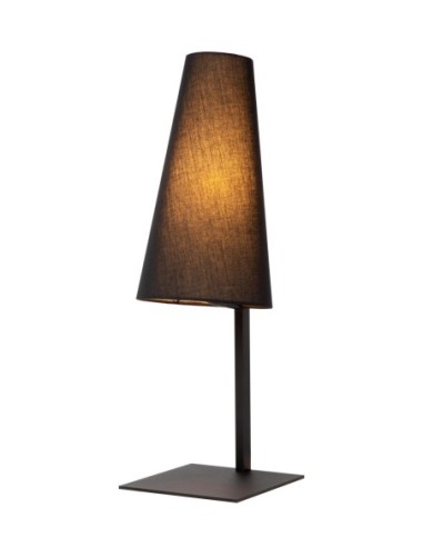 Lucide GREGORY Lampe de table 1xE27 Noir | Deko Light