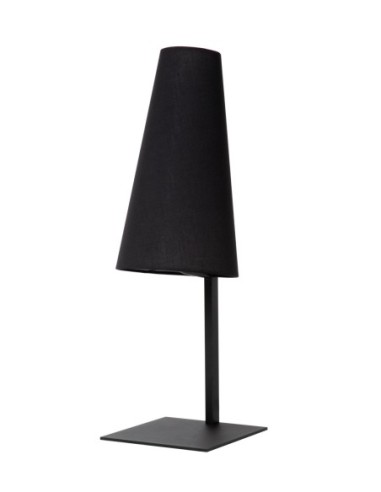 Lucide GREGORY Lampe de table 1xE27 Noir | Deko Light