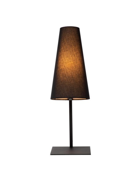 Lucide GREGORY Lampe de table 1xE27 Noir | Deko Light