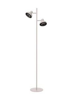 Lampadaire Led   2xGU10 métal blanc - Lucide - Sensas 2