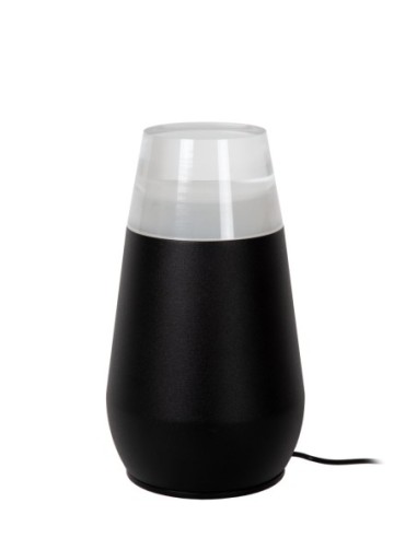 Borne extérieure Led 650lm 2700K IP54 noire - Lucide - Opus
