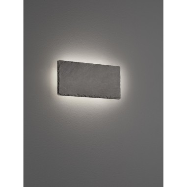 Applique  Led murale rectangulaire ardoise  9W 1000 lumens - Trio - Raven Leluminaireled.com