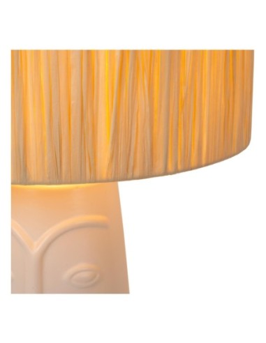 Lucide VISO Lampe de table Diam. 36 cm 1xE27 Blanc | Deko Light