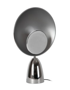 Lucide CASTAMAR Lampe de table Diam. 25,5 cm LED 1x8W 2100K Chrome | Deko Light 2