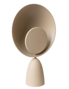 Lampe de table Diam. 25,5 cm 2100K Taupe - Lucide - Castamar 2