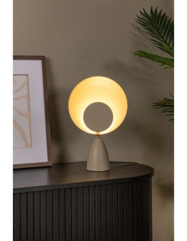 Castamar de Lucide - lampe à poser Led intégrée - éclairage blanc très chaud