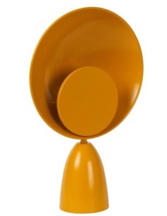 Lampe de table Diam. 25,5 cm 2100K jaune d'or - Lucide - Castamar 2