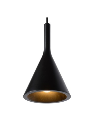 Suspension Led  4xE27 25 W IP20 Dim. Métal Noir - Lucide - Gipsy