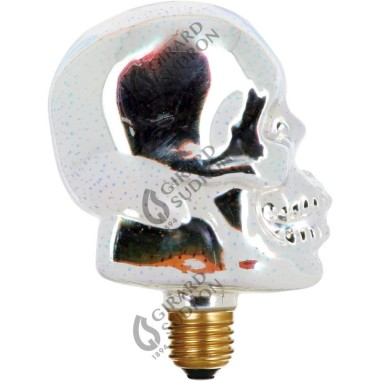 Ampoule Led décorative  3D - Girard Sudron - Skull