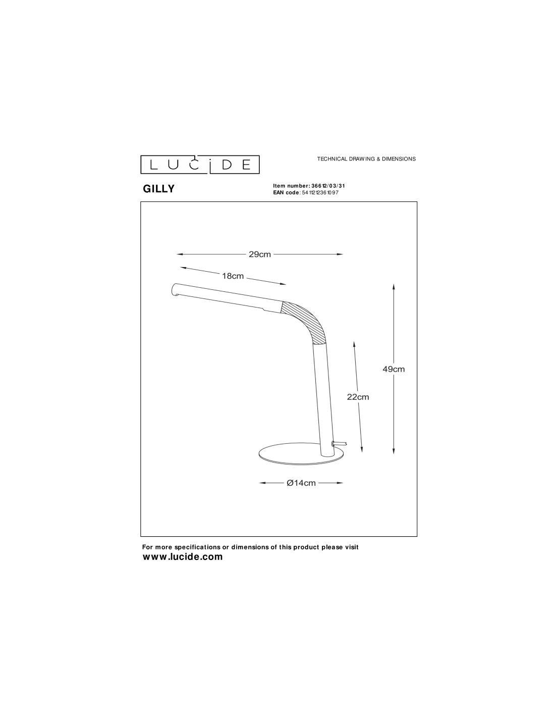Ampoule Led GU10 4,9 w blanc neutre 400 lumens Kanlux