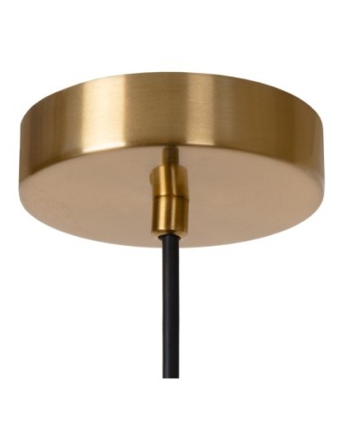Suspension Diam. 52 cm 1xE27 40 W Dimmable Noir  - Lucide - Armoni