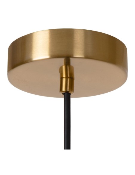 Suspension Diam. 52 cm 1xE27 40 W Dimmable Noir  - Lucide - Armoni