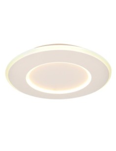 Plafonnier Led dimmable 3 steps 1x24W 2700 K blanc rond   - Lucide - Axelle